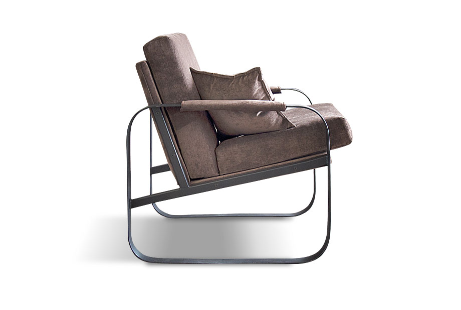 Кресло "Фил"; нераскл.; черный; начальная группа ткани