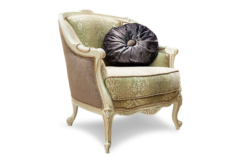 "Луиджи" кресло; нераскл.; 12; каркас цвет; начальная группа ткани