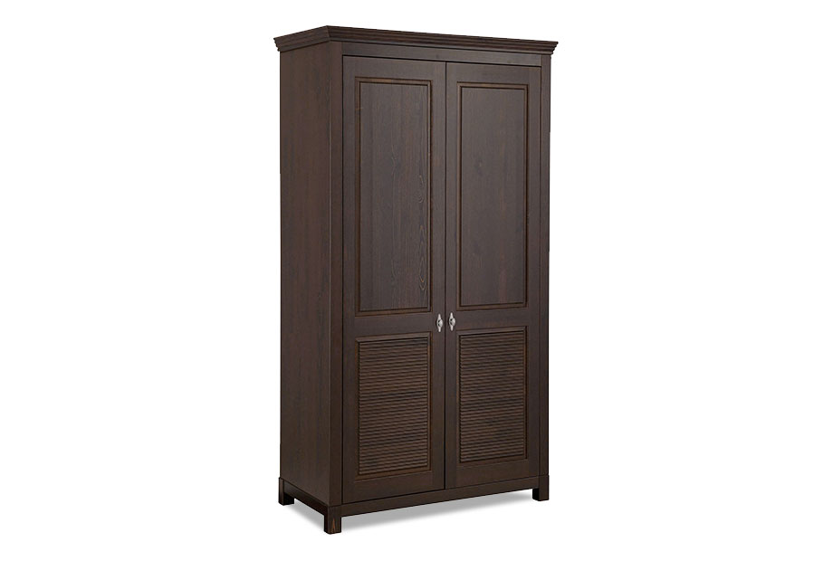 Шкаф для одежды 2-х дв. "Рауна" 20; белый воск