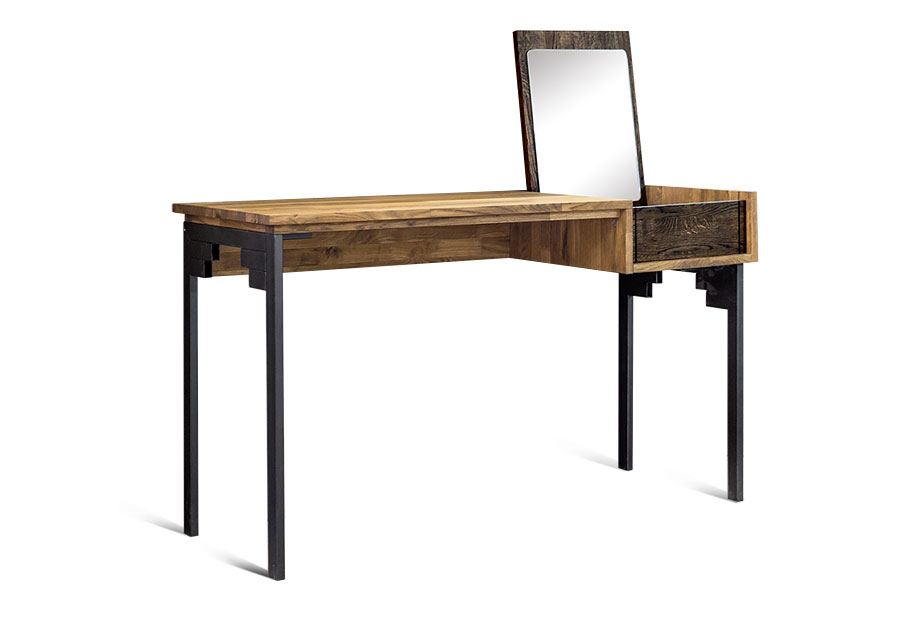 Стол туалетный "Cube Design"; серый дуб, белёный дуб