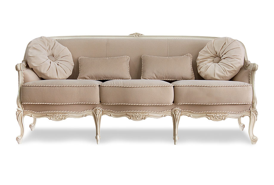 "Луиджи" диван 3-х местный; нераскл.; 32; каркас цвет; начальная группа ткани