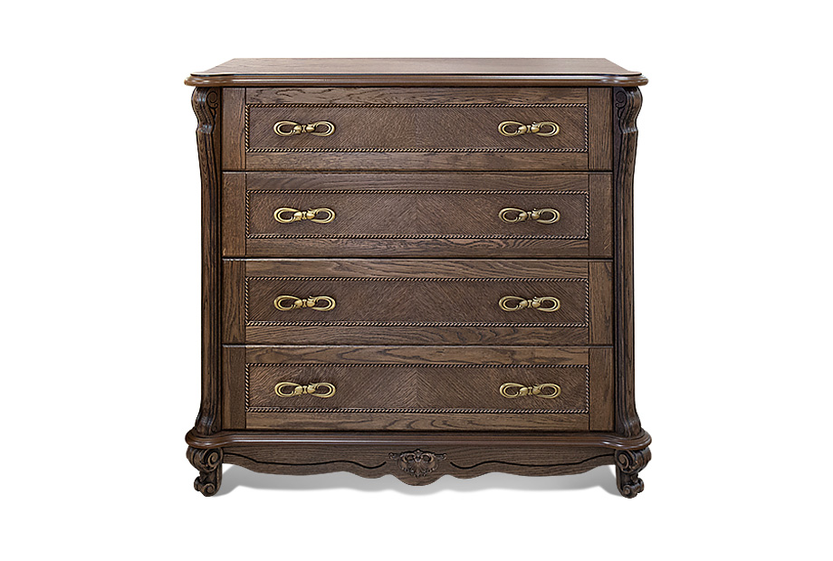 Комод "Алези"; слоновая кость с золочением