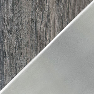 пепельный дуб, металл сатин