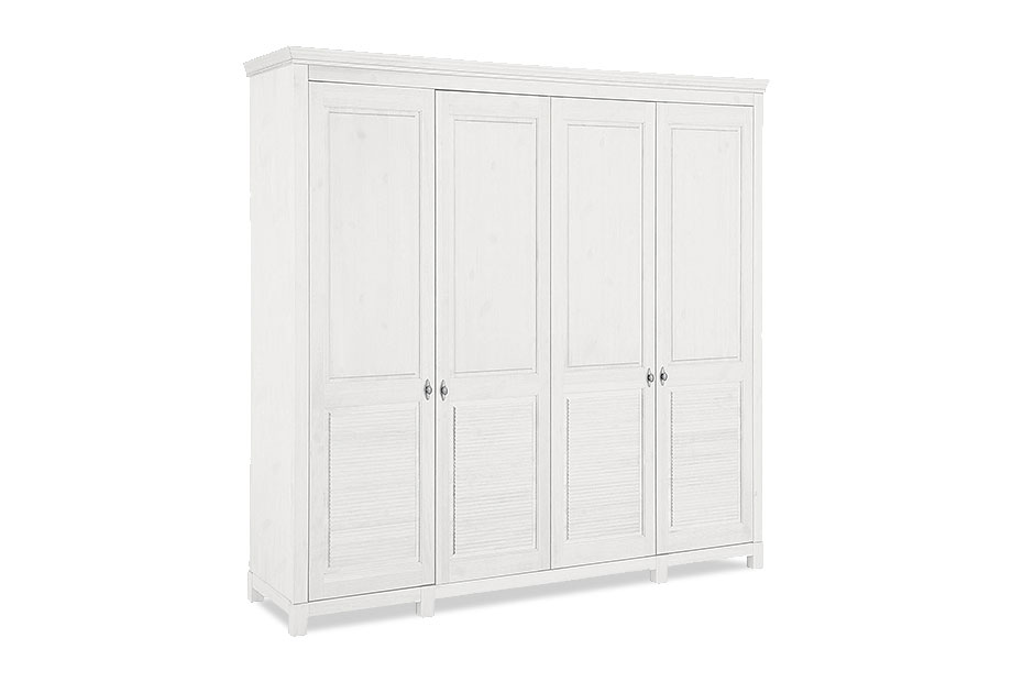 Шкаф для одежды 4-х дв. "Рауна" 40; колониал