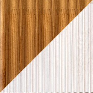 белый воск + антик