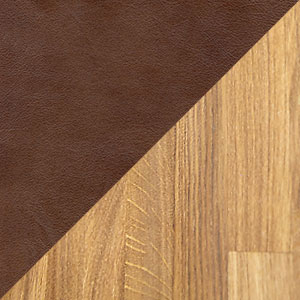 ножки - натуральный дуб, обивка - кожа 2023