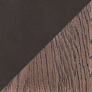 ножки - тёмный дуб, обивка - кожа 2324