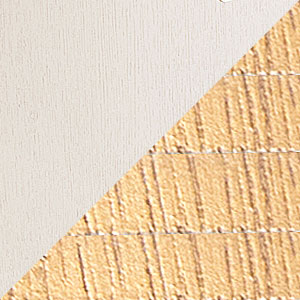 белая эмаль с золотой патиной