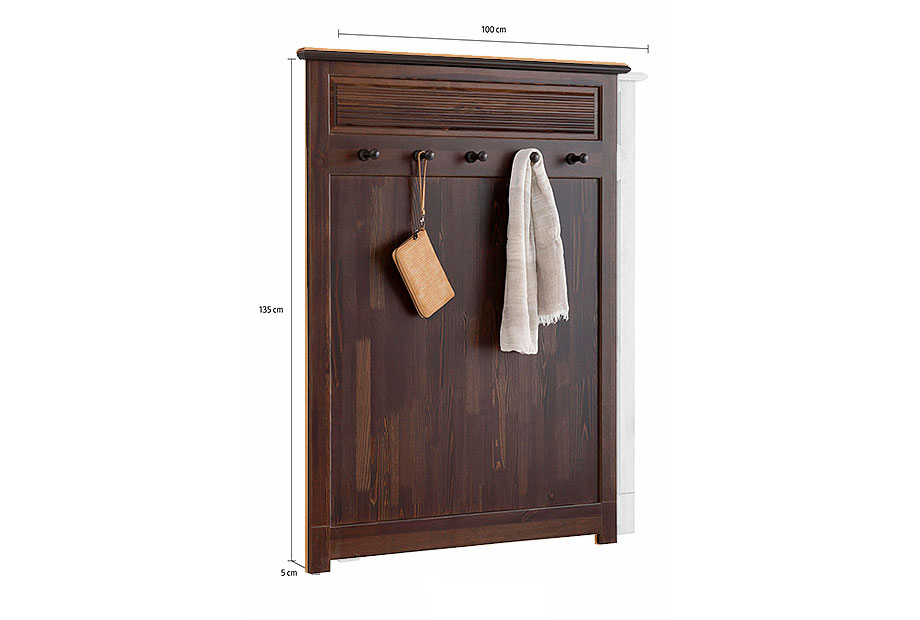 Вешалка настенная "Рауна" 135; колониал