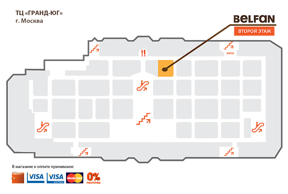 Как найти салон в здании
