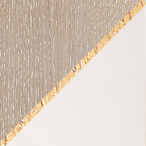 айвори+жемчужный дуб, золотая патина