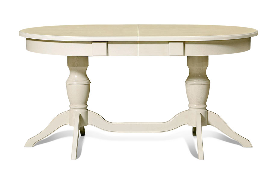 Стол обеденный "Верди Люкс 3РД"; раскл.; слоновая кость