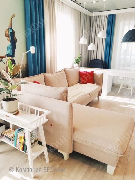 "Морган" диван угловой с оттоманкой. Фотографии клиентов. 7