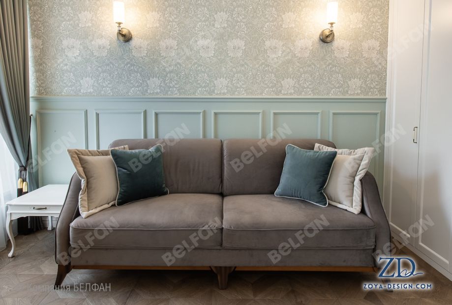 "Габриса" диван 3-х местный. Фотографии клиентов. 2