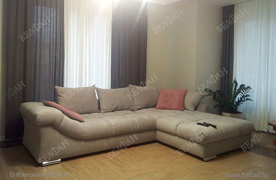 "Лаунж" диван с оттоманкой. Фотографии клиентов. 5