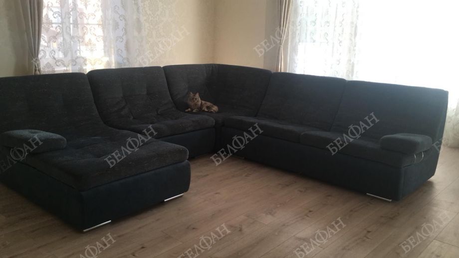 "Милфорд" диван угловой. Фотографии клиентов. 1