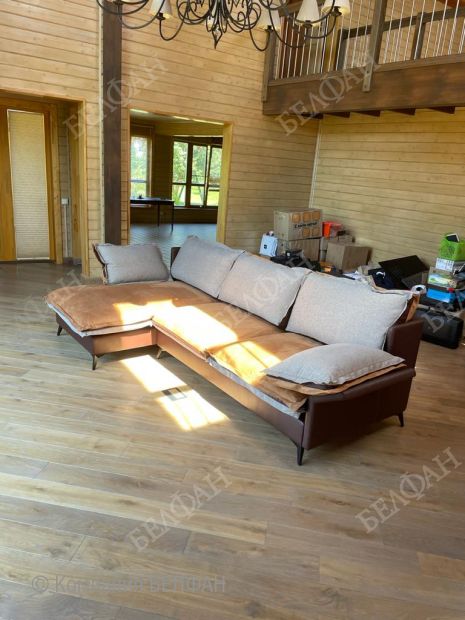 "Гранд" диван с оттоманкой. Фотографии клиентов. 2