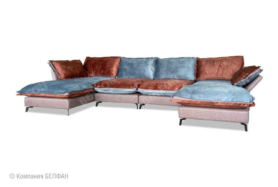 "Гранд" диван с оттоманкой. Фотографии клиентов. 5