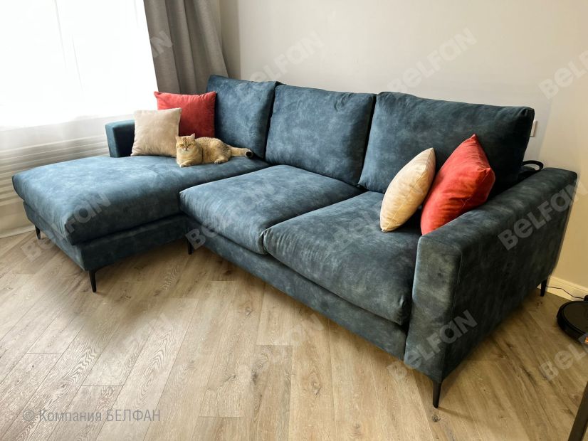 "Мэттью" диван 3-х местный. Фотографии клиентов. 2