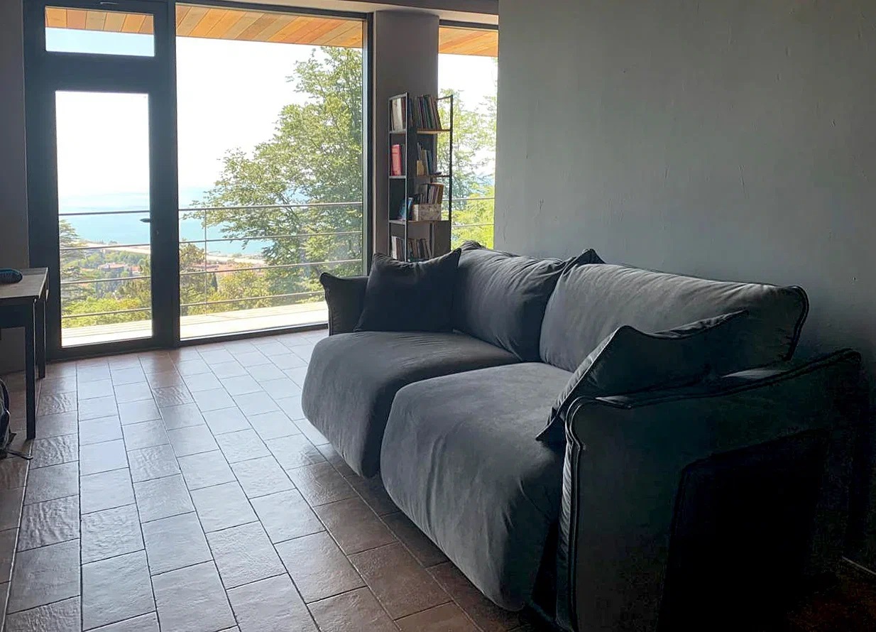 "Ферре" диван 3-х местный с пуфом. Фотографии клиентов. 4