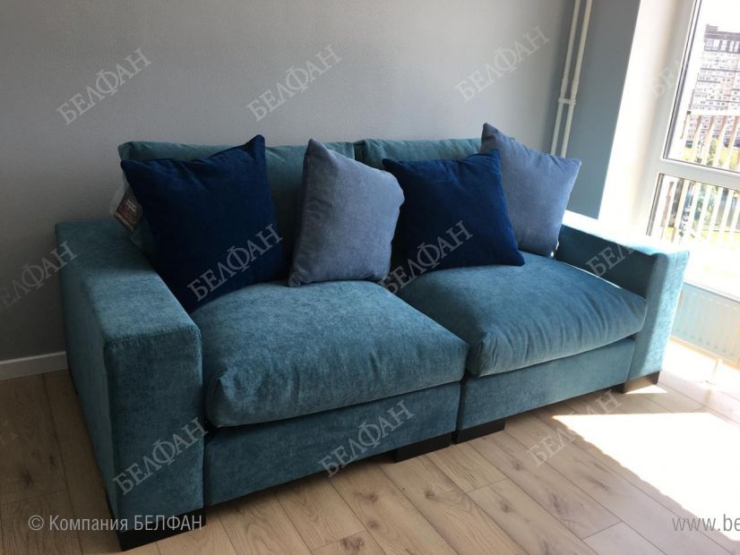 "Лофт" диван 2-х модульный. Фотографии клиентов. 16