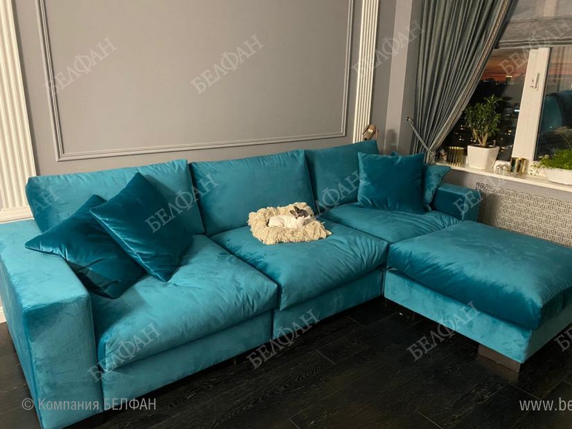 "Лофт" диван 2-х модульный. Фотографии клиентов. 6