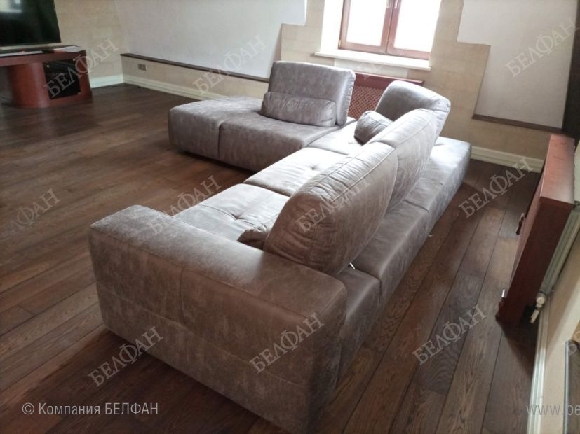 "Бакстер" диван 3-х модульный. Фотографии клиентов. 15