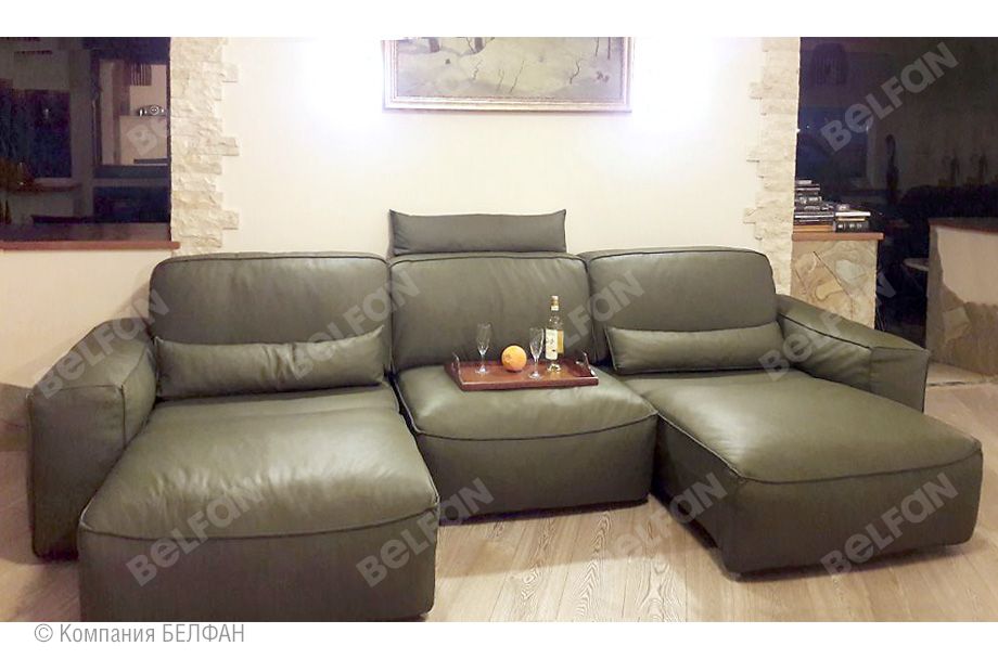 "Клайд" диван 3-х модульный. Фотографии клиентов. 3