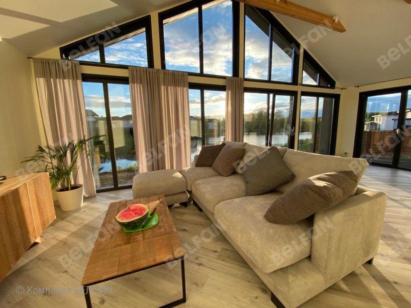 "Леформ" диван с оттоманкой. Фотографии клиентов. 2