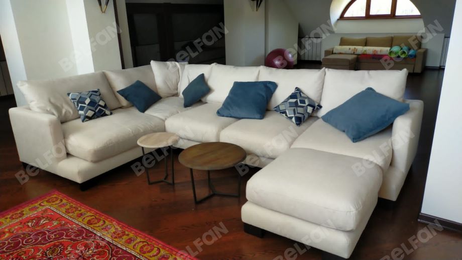 "Леформ" диван с оттоманкой. Фотографии клиентов. 17