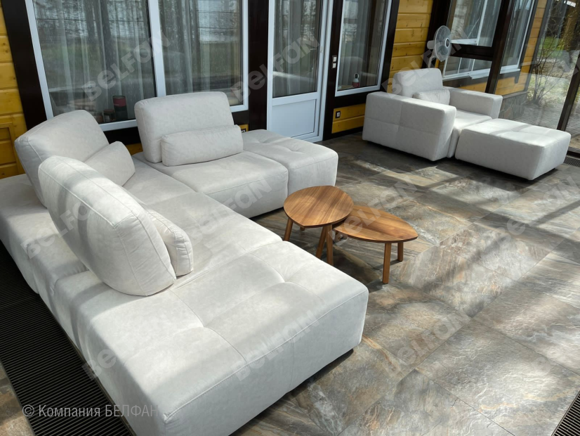 "Бакстер" диван угловой П-образный. Фотографии клиентов. 21