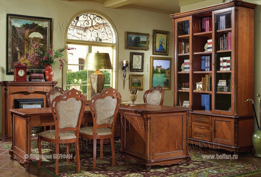 Preimushchestva dizajna kabineta v temnyh tonah