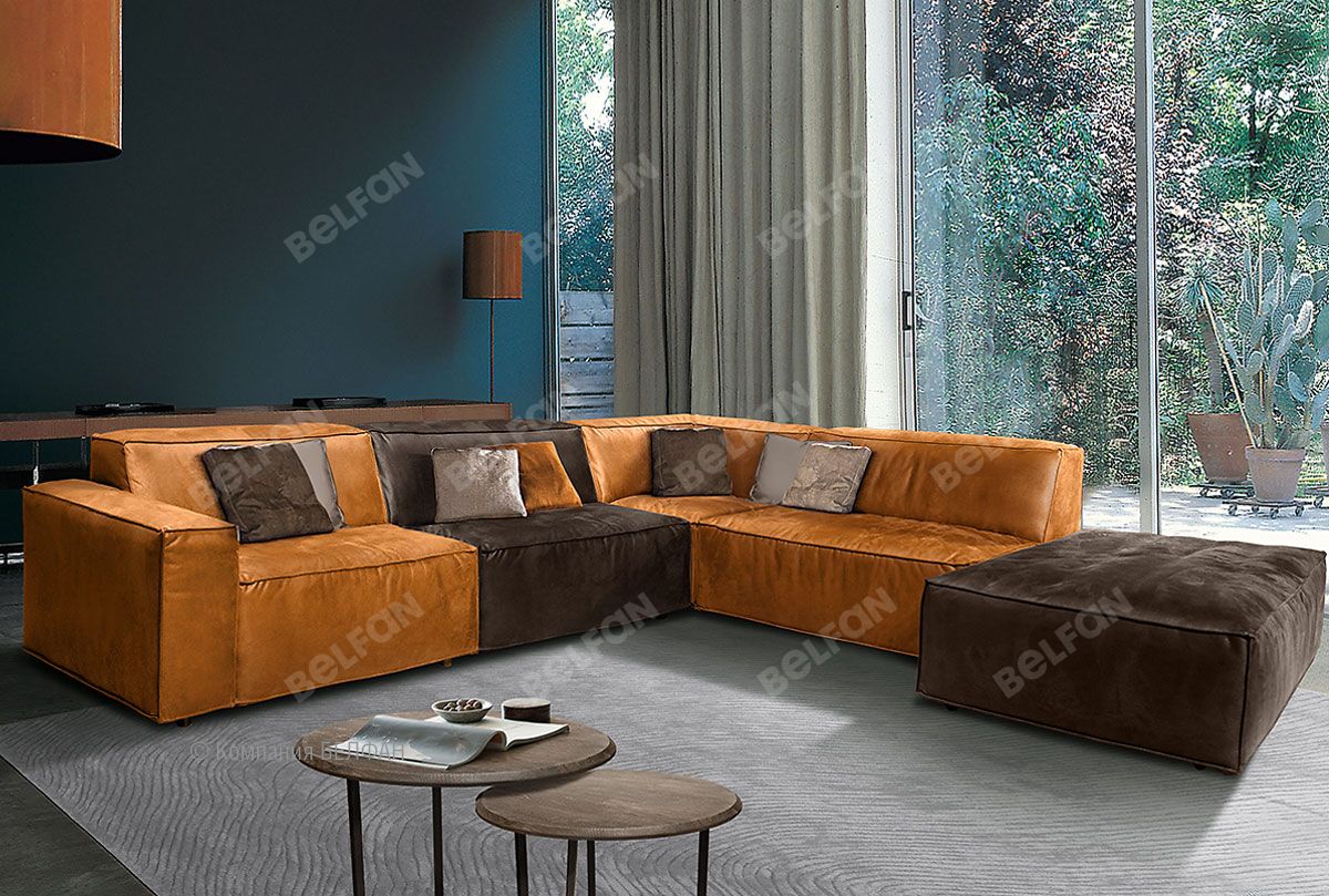 мебель необычного цвета и формы