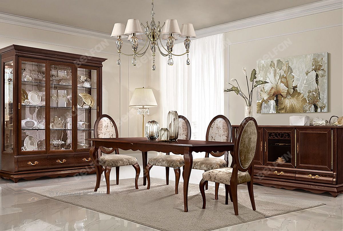 Mebel' iz temnogo dereva 