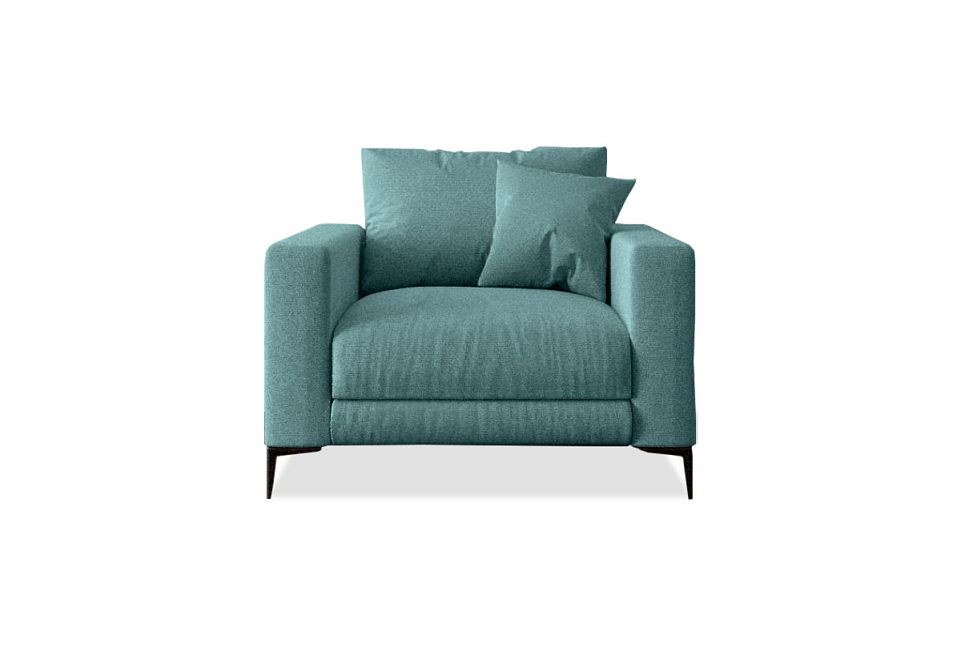 "Мэттью" кресло; нераскл.; 12; металл черный; Cloud 01 (гр.1/МТХ)