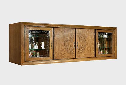 Шкаф навесной 4-х секционный "Соната" (декор)