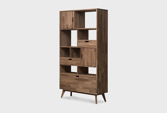 Стеллаж "Ирвинг" 3 массив дуба 3