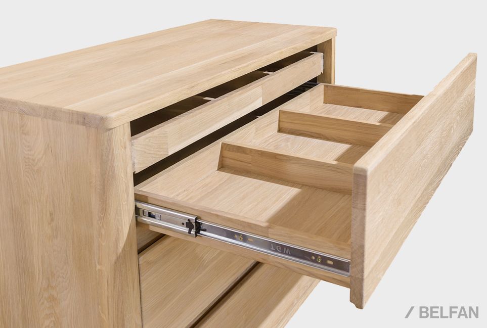 Комод "Норд" массив дуба 3