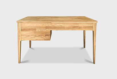 Стол письменный "Уоллстрит"; *А-012.13.1; к-бейц-масло, ф-антрацит, вст-бейц-масло