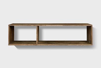 Полка настенная "Cube Design" 2.5; *КМ-009.03; графит