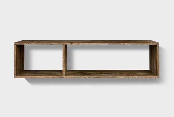 Полка настенная "Cube Design" 2.5 массив дуба 4