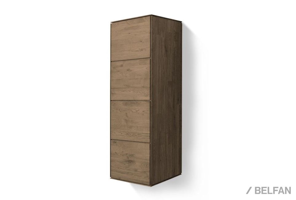 Шкаф навесной "Гринвуд" (левый) массив дуба 1