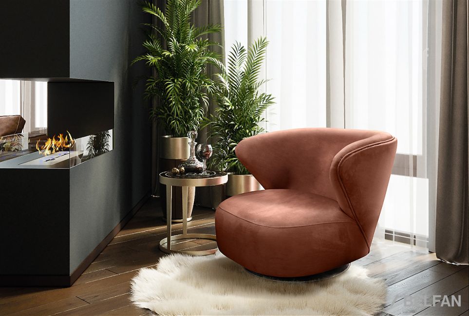 "Камила" кресло металл 3