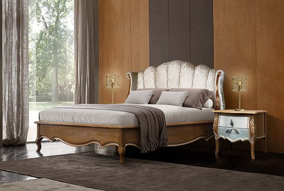 Тумба прикроватная "Трио" массив и шпон дуба 8