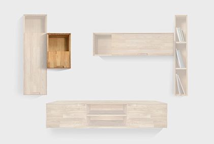 Шкаф навесной "Ирвинг" 60 (левый)