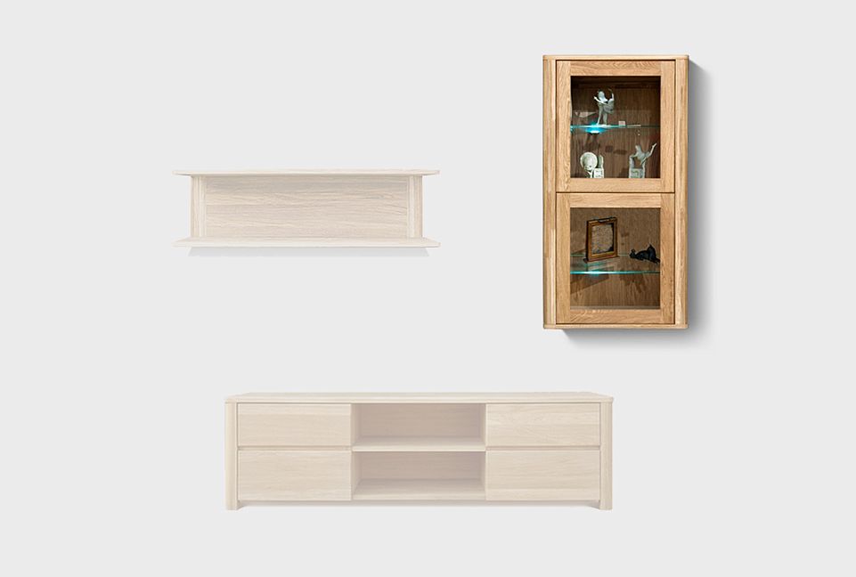 Шкаф навесной 1-но секц. вертикальный "Норд" (правый); графит