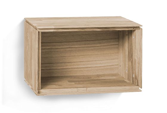 Полка навесная "Гринвуд" 40 массив дуба 9