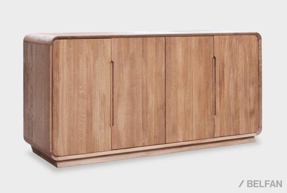 Тумба "Монблан" 4 массив дуба 2