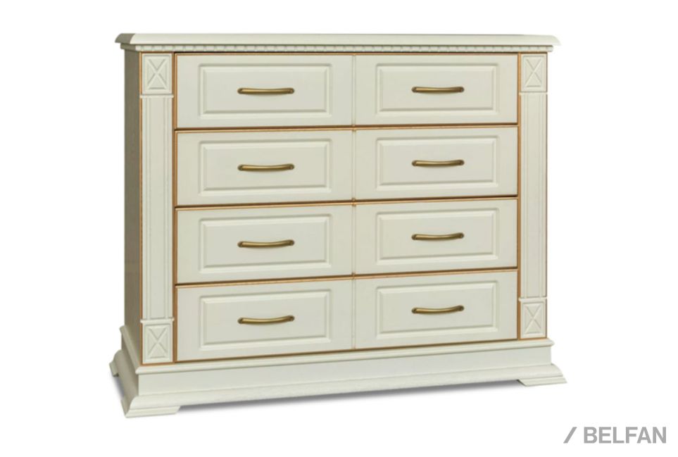 Комод "Верди Люкс" массив и шпон дуба 1