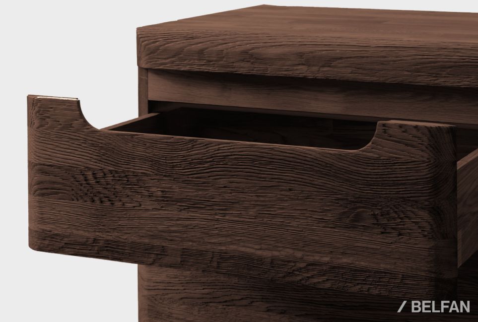 Комод "Бремен" 5 (высокий) массив дуба 4